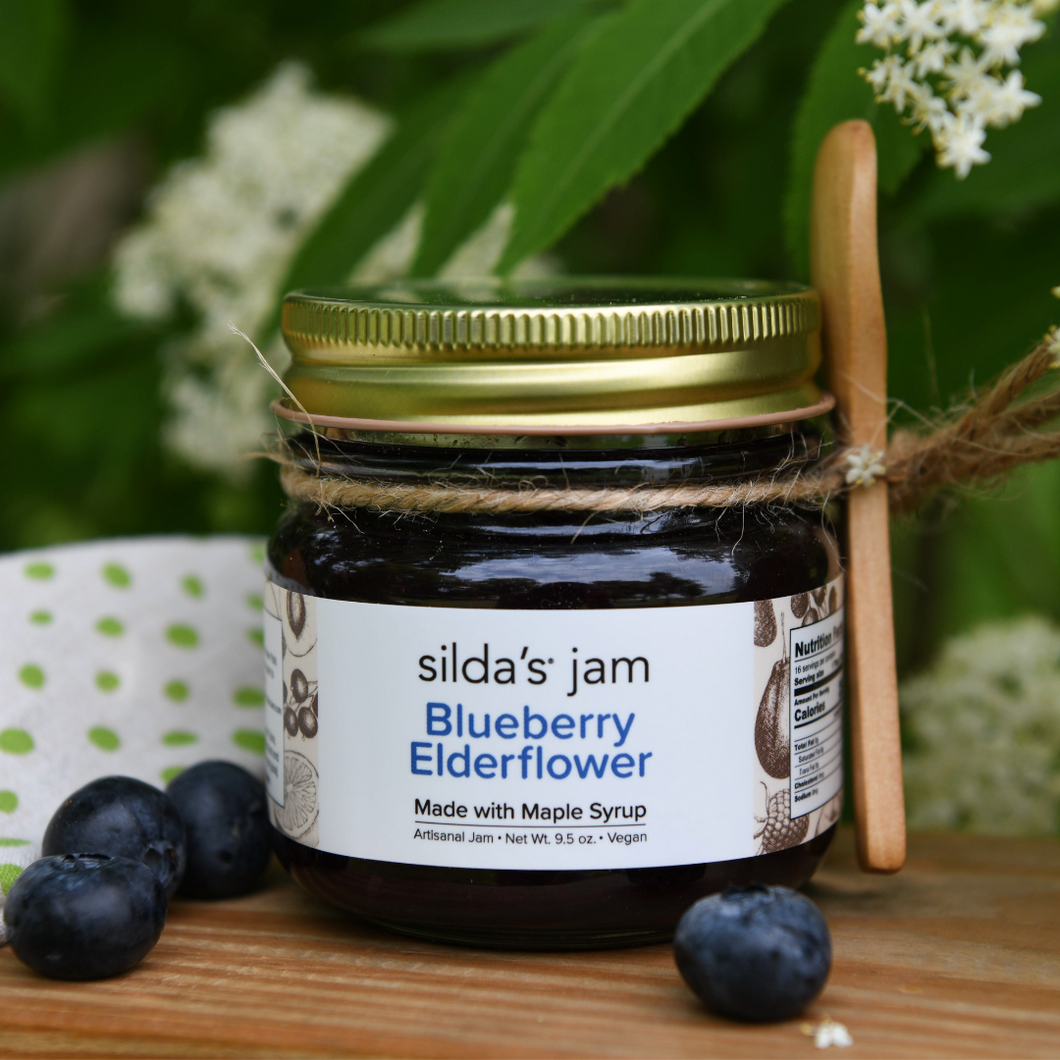 Silda's Blueberry Elderflower Jam