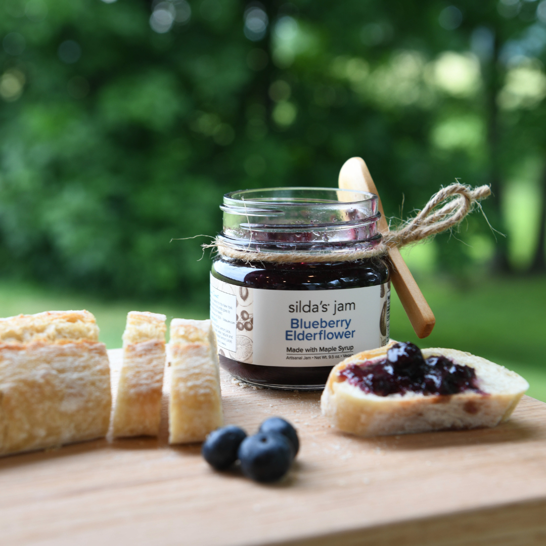 Silda's Blueberry Elderflower Jam
