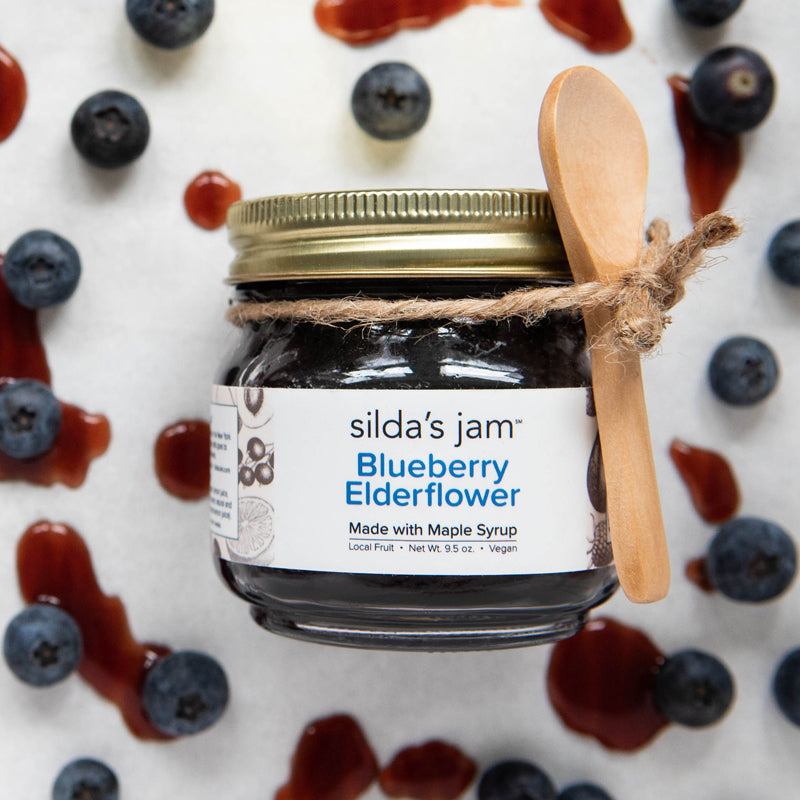 Silda's Blueberry Elderflower Jam