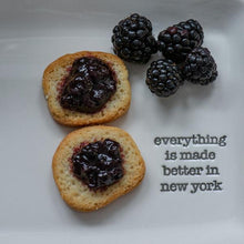 Load image into Gallery viewer, Blackberry Lemon Lavender Jam - New York Makers - Silda recipe
